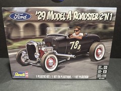 Revell 1929 Ford Model A Roadster 2 ‘N 1 1:25 Scale Model Car Kit New