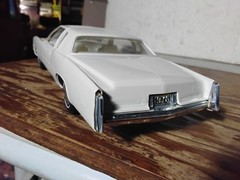 1976 White Cadillac EL DORADO Coupe Promo Dealer Model