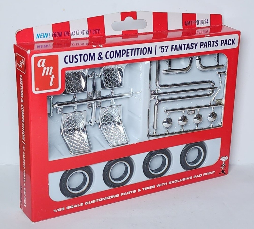 AMT Custom & Competition ’57 Fantasy Parts Pack 1/25 Scale