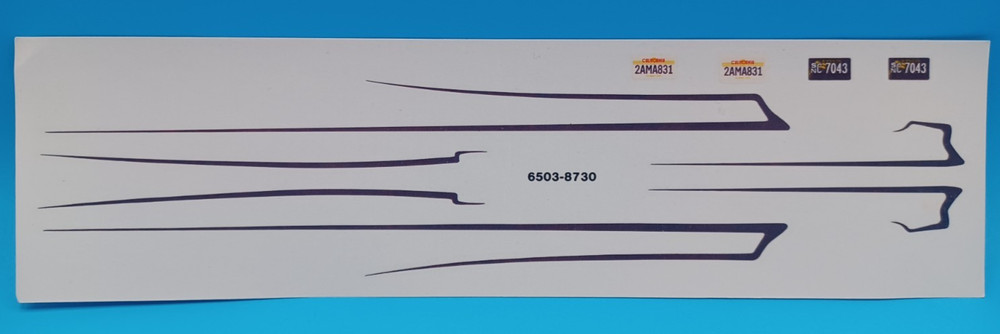 AMT/ERTL | No. 6503 | 1:25 1965 Pontiac Bonneville Prestige Decals