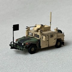 T-Model 1/72 Hummer Modern US M1114 Up-Armored HMMWV FRAG 5 w/GPK Turret TF7390