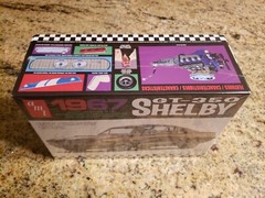AMT 1/25 1967 Shelby GT350 Black Plastic Model Kit AMT834/12 – New Sealed