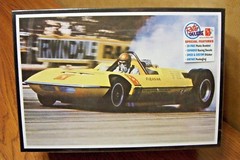 AMT PIRANHA REAR ENGINE “FUNNY CAR” DRAGSTER MODEL KIT 1/25 SCALE