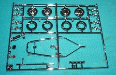 Martini Brabham BT44B F1 1975 Tamiya 1/12 Sprue F Chrome Parts.