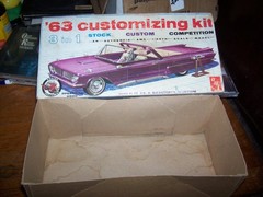 Vintage 60’s 1963 AMT Ford Ford Fairlne 3 in 1 Box Only