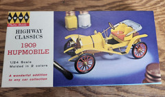 Hawk 1909 Hupmobile Highway Classics 1/24 Plastic Model Kit 635-50 Vintage 1964