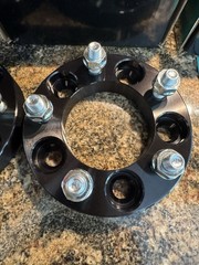 YHT AUTO 1″ Wheel Spacers 5×114.3 (5×4.5) M12x1.5, 82.5mm 5 Lug Set of 4 (2 box)