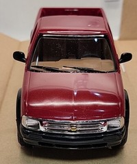 1995 Promo Chevrolet S-10 4×4 Cherry Red Metallic # 6189