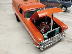 Model Junkyard/parts Plastic ,Nice Custom Car Lot Of 2 Chevy 57 Nomad Cars
