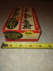 Premier Old Time Autos Model 1909 1910 Vintage Antique Toy Toys Game vtg cars