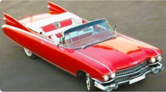 Cadillac Eldorado Classic12Custom Built1959Metal Model1:24RED1967 Race18Car