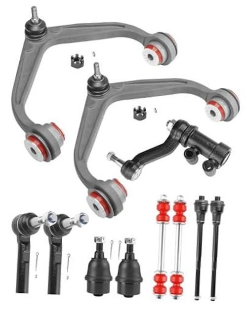 11pc Front End Suspension Kit Upgrade Polyurethane for 11pc/11-19 Wrinkle Gray
