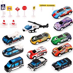 Toddler Toys for 3-4 Year Old Boys,Large Transport Cars Carrier Set Black