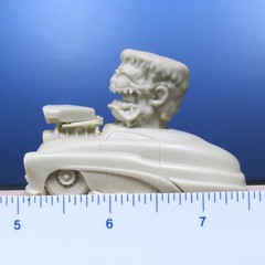 Jimmy Flintstone ’49 Merc with Frankenstein resin monster kit Neko Frankie LS1