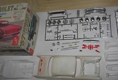 AMT 1957 Chevrolet HT Styline Orig Kit # T757 ’60s Issue in Box 57 Chevy