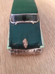 Vintage Ford Fairlane Model Car 2 Tone Green 5 Inches *GC