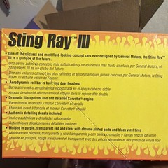 Motorworks Sting Ray 3 1/25 Model Kit New Sealed Parts