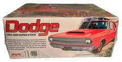 Moebius 1965 Dodge A990 Super Stock 1:25 Scale Model Car Kit 2460 (B263)