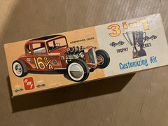 builder Vintage 1960 issue AMT 232 1932 Ford Coupe