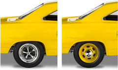 14531 ’70 Plymouth Road Runner 1:24 Scale 77-Piece Skill Level 5 Model Car Build
