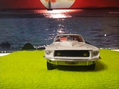 68 1968 Mustang 1/25 Cobra Jet Waterslide Decal Sheet Tasca FORD Bill Lawton