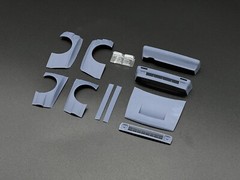 1:24 Volkswagen VW Golf MK2 PandemStyle Widebody Transkit For Revell & Fujimi