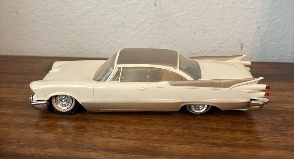 Vintage JO-HAN Model Car 1959 Dodge Custom Royal Promo Brown & Cream