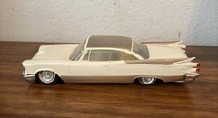 Vintage JO-HAN Model Car 1959 Dodge Custom Royal Promo Brown & Cream