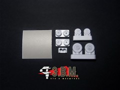 1:72 Resin Wheels Landing Gear for MiG 29 SMT Airfix A06021