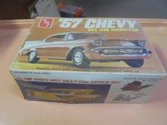 Vintage 1957 Chevy AMT Model Bel Air Hardtop