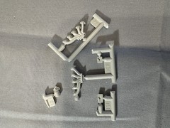 AMT/ERTL 6808 Dodge Viper RT/10 Parts Kit Bash Final Engine Assembly Parts