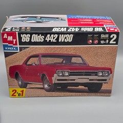 AMT 1/25 1966 66 Olds 442 W30 Parts Kitbash Chrome Gauge #510