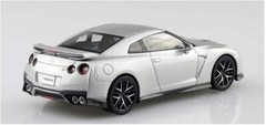 Aoshima 1/32 The Snap Kit Nissan GT-R Metal silver Color Coded from Japan 1758