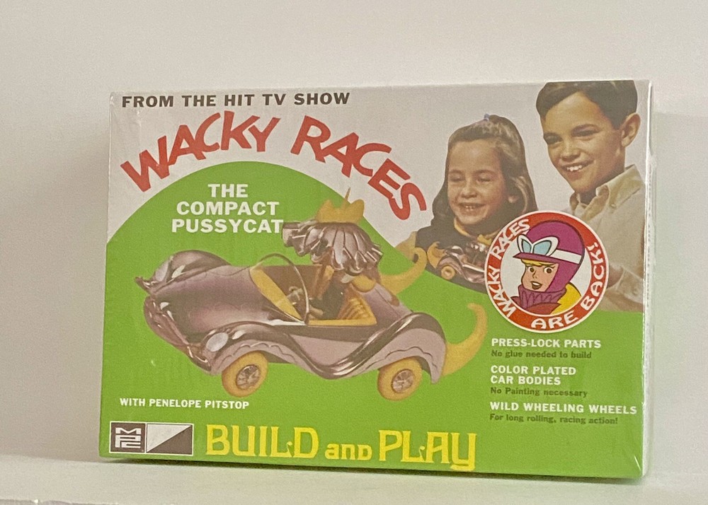 MPC 1/32 Wacky Races Compact Pussycat SNAP MPC934 Plastic Models SNAP All