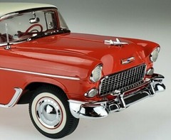 Chevrolet 55Chevy57 Race Hot Rod Classic Car Custom Built Metal Concept Model