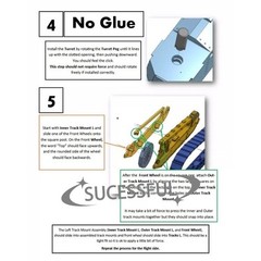 1:35 WWI France Renault FT-17 Tank 3D Print Military Display Model Kit