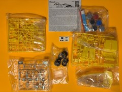 PLYMOUTH PROWLER COUPE WITH TRAILER MODEL KIT AMT ERTL 1/25 SCALE NEW OPEN BOX!!