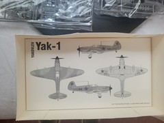 Yakovlev YAK-1 – 1/48 Scale Accurate Miniatures #3424