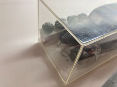 Built Car Model Ford custom display in plastic case