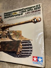 TAMIYA 1:35 TIGER I PANZER VI Ausfuhrung E LATE VERSION MODEL KIT #35146 SEALED
