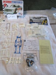 AMT JIM CUSHMAN PLYMOUTH DUSTER SHORT TRACK JUNKYARD MODEL KIT 1/25 LOT #603