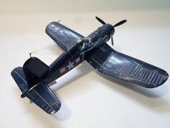 1/72 Vought F4U-1 Corsair Modelist 207265 (Academy 1657) Plastic Model kit