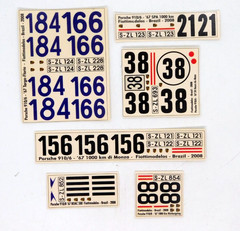 Two Cats Models Porsche 910-6 1:24 24010 Resin Decals 1967 Monza Nürburgring
