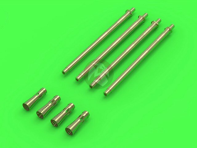 Master 1/35 2cm FlaK / Flakvierling 38 AA Gun L/65 Barrels (4 barrels) GM-35-006
