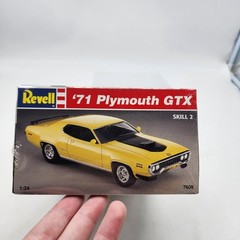 UH Vintage Revell ‘71 Plymouth GTX Model Kit Brand New Sealed **Read Description