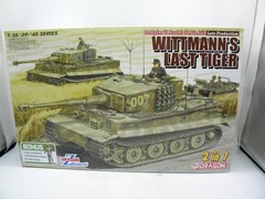 Dragon Pz.Kpfw.VI Ausf.E Sd.Kfz.181 Wittmann’s Last Tiger Late Production 2 in 1