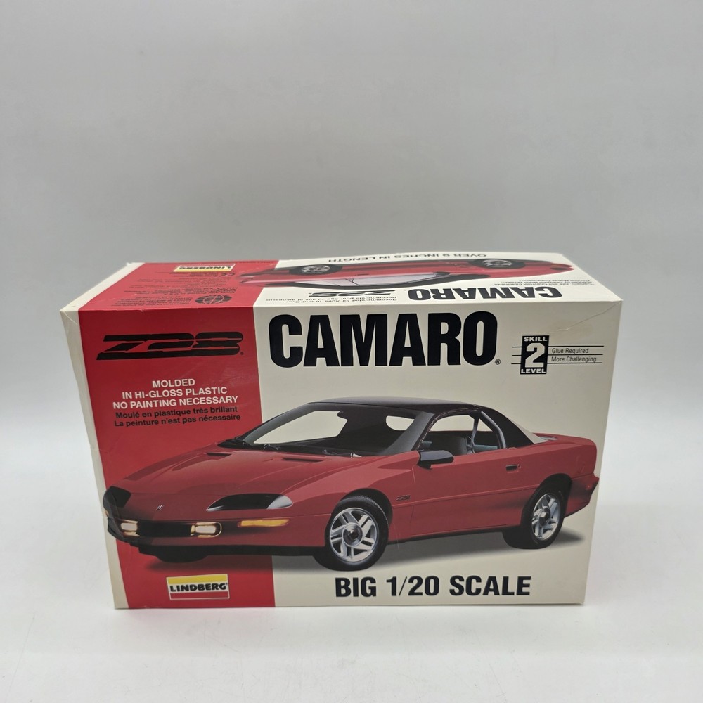 Lindberg Chevy Camaro Z28 1:20 Scale Kit #72508 Factory Bagged Parts