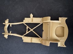 AMT 8175-9330 57 Corvette Parts Kit Bash Chassis #11