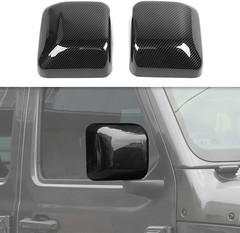 for JL Side Mirror Covers Exterior Accessories for 2018-2026 Jeep Wrangler JL JL