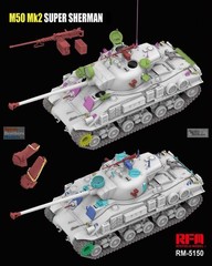 RFMRM5150 1:35 Rye Field Model M50 Mk.2 Super Sherman [Standard Version]
